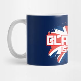 Glasgow is blue Mug